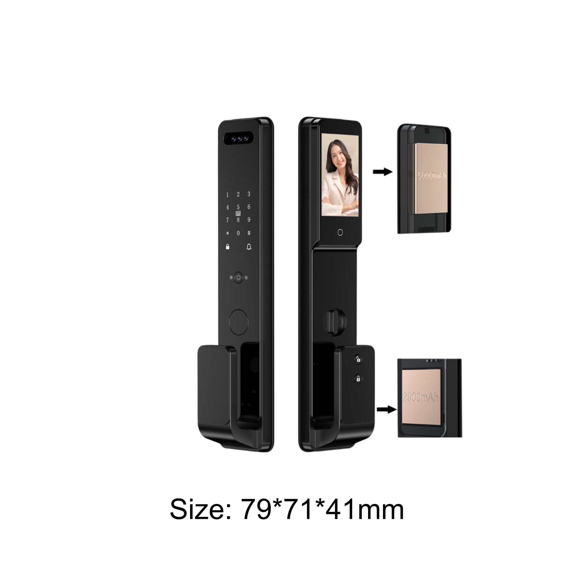 Smart 3D Face Recognition Lock