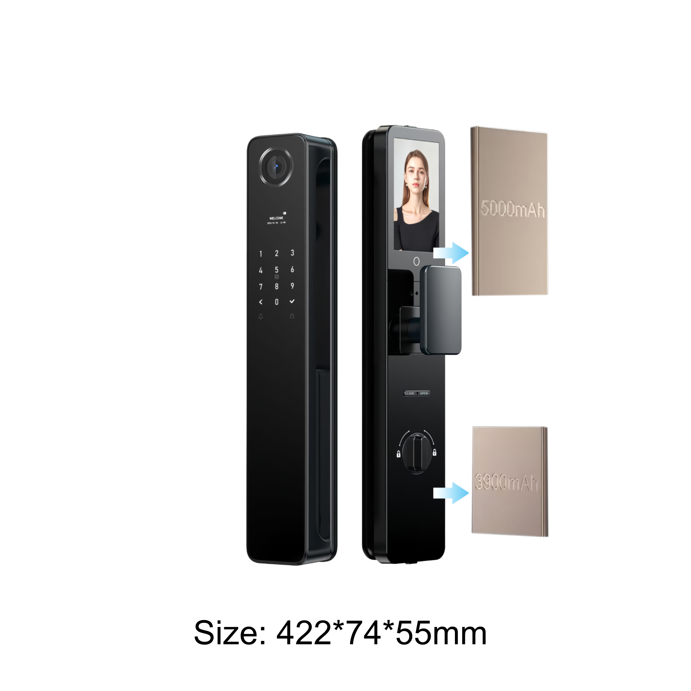 Smart 3D Face Recognition Lock