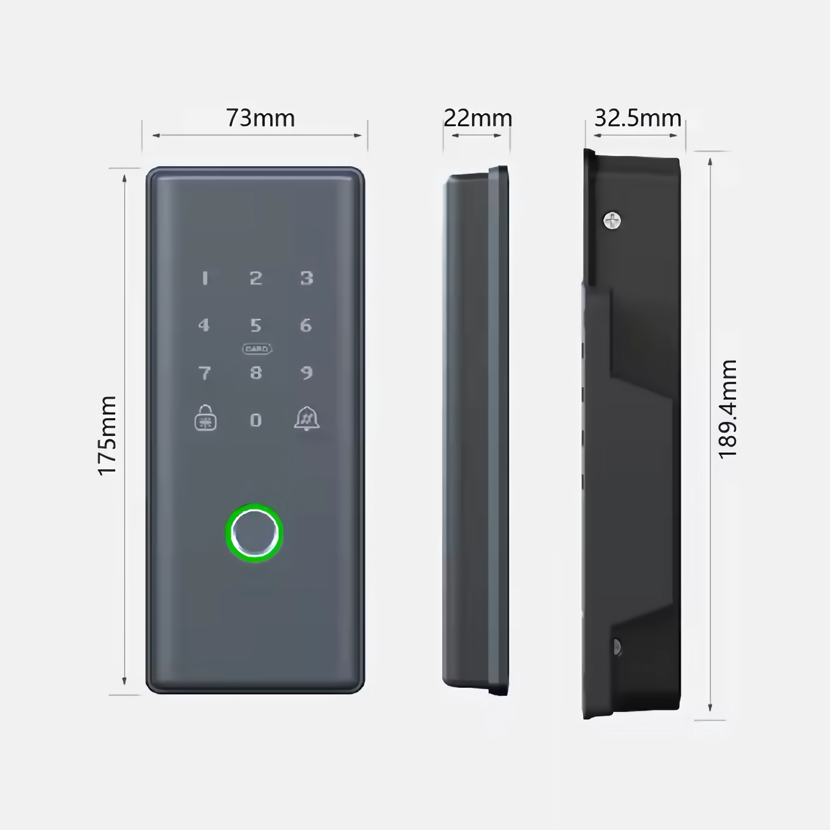 Smart Glass Door Lock