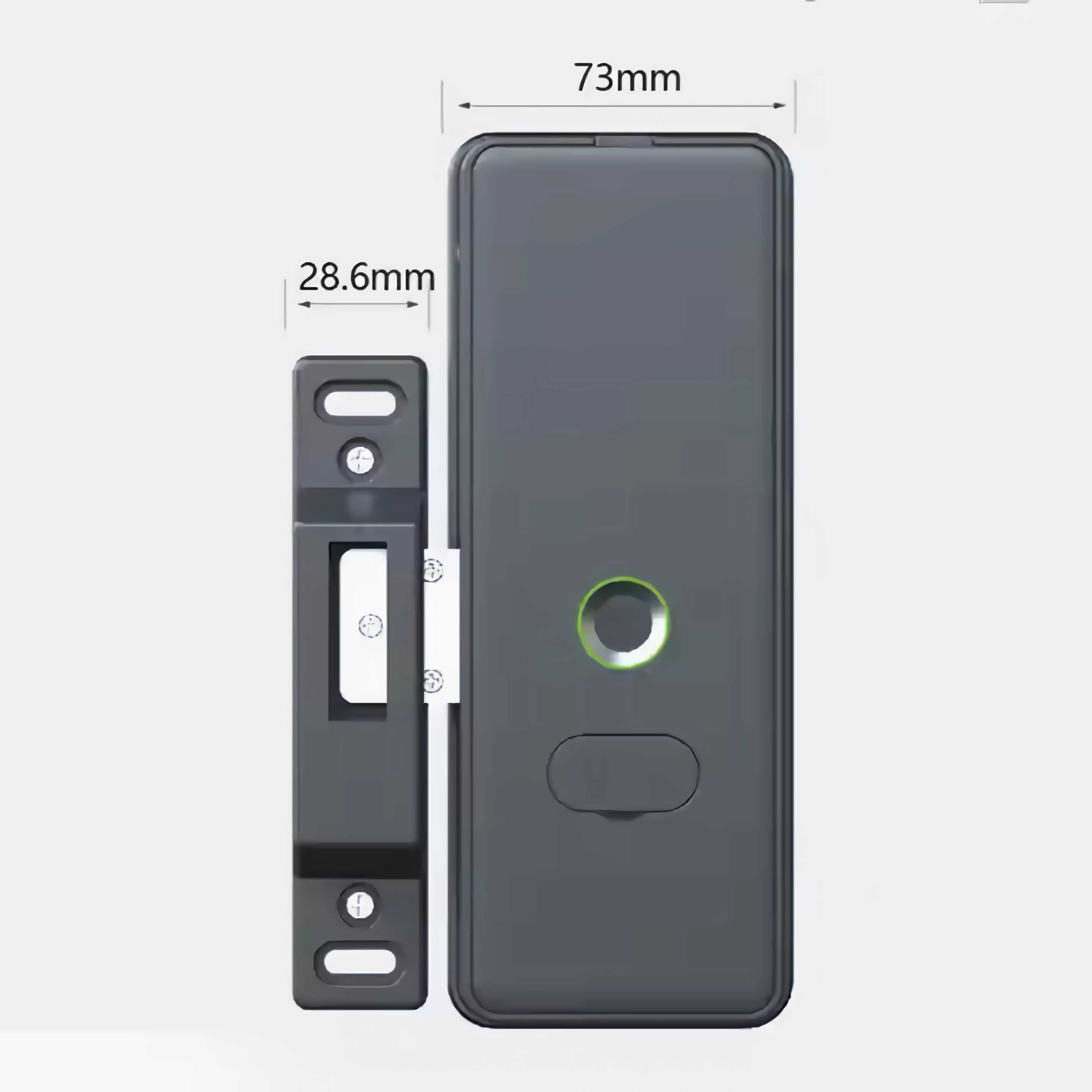 Smart Glass Door Lock