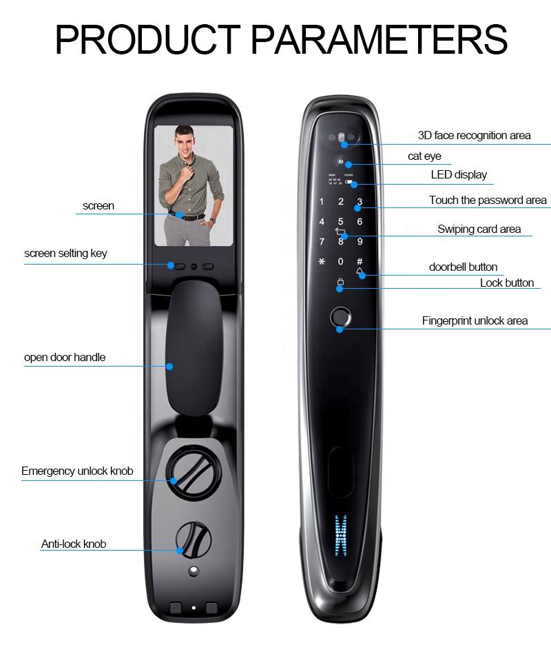 Smart 3D Face Recognition Lock