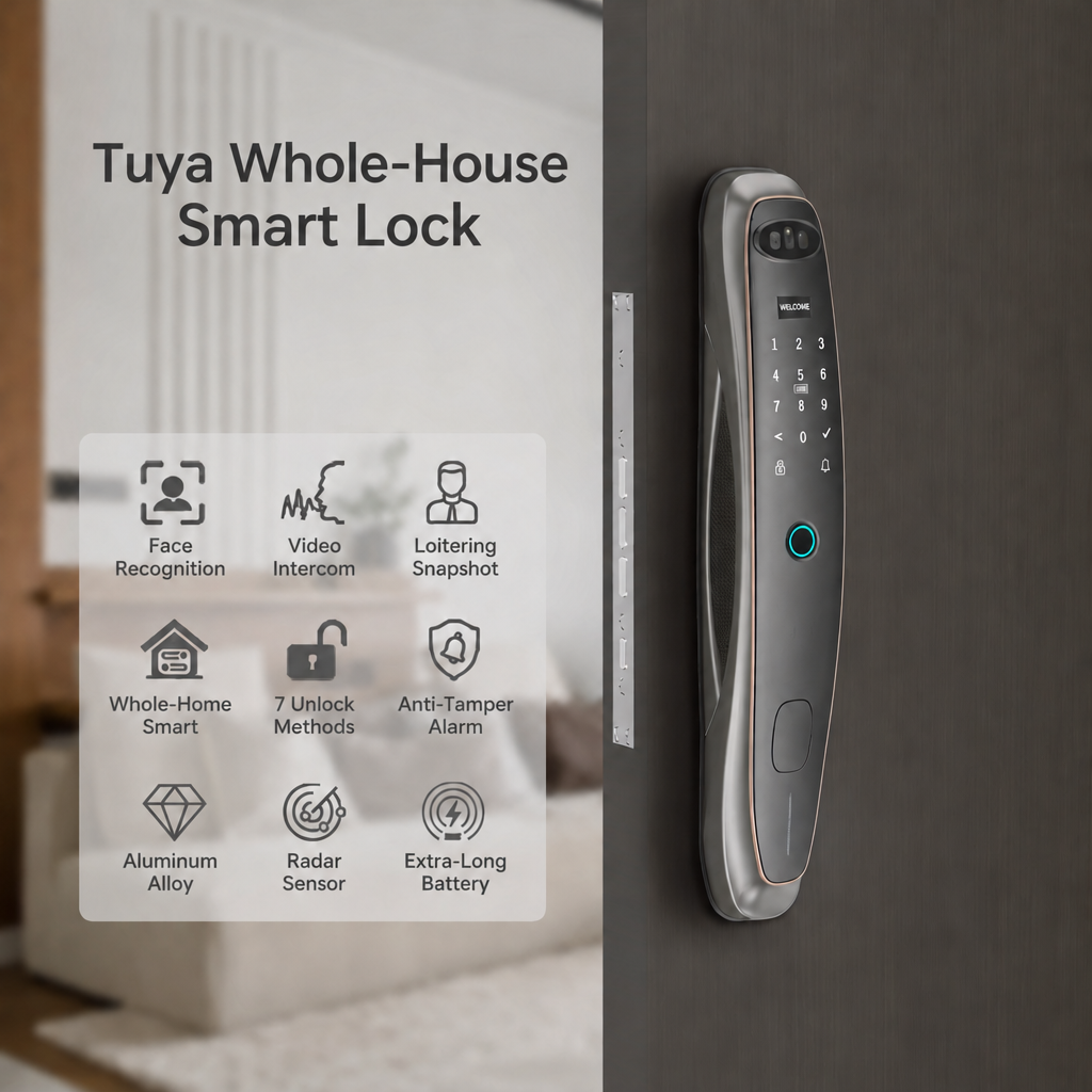 Smart 3D Face Recognition Lock